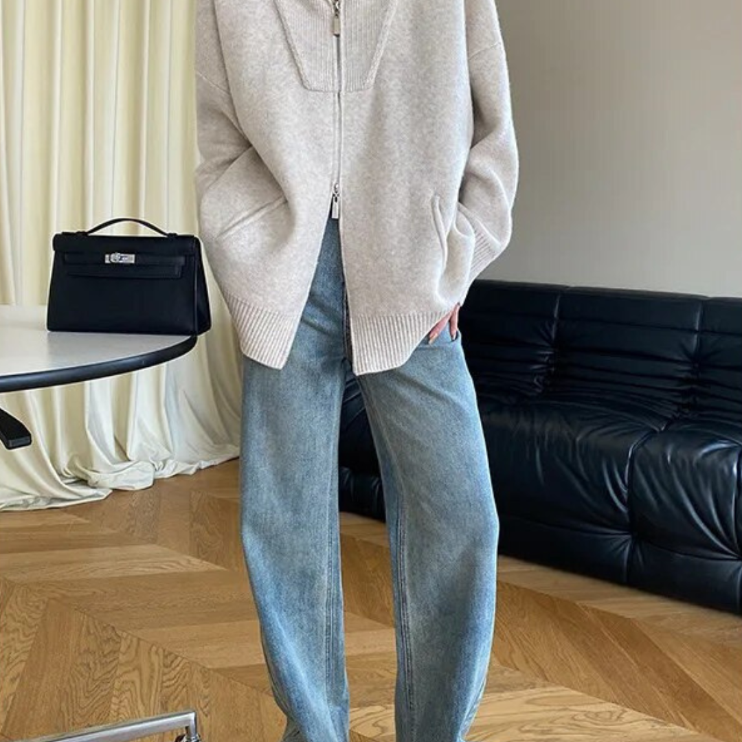 Moteriškas žieminis megztinis - Originalu-pigu