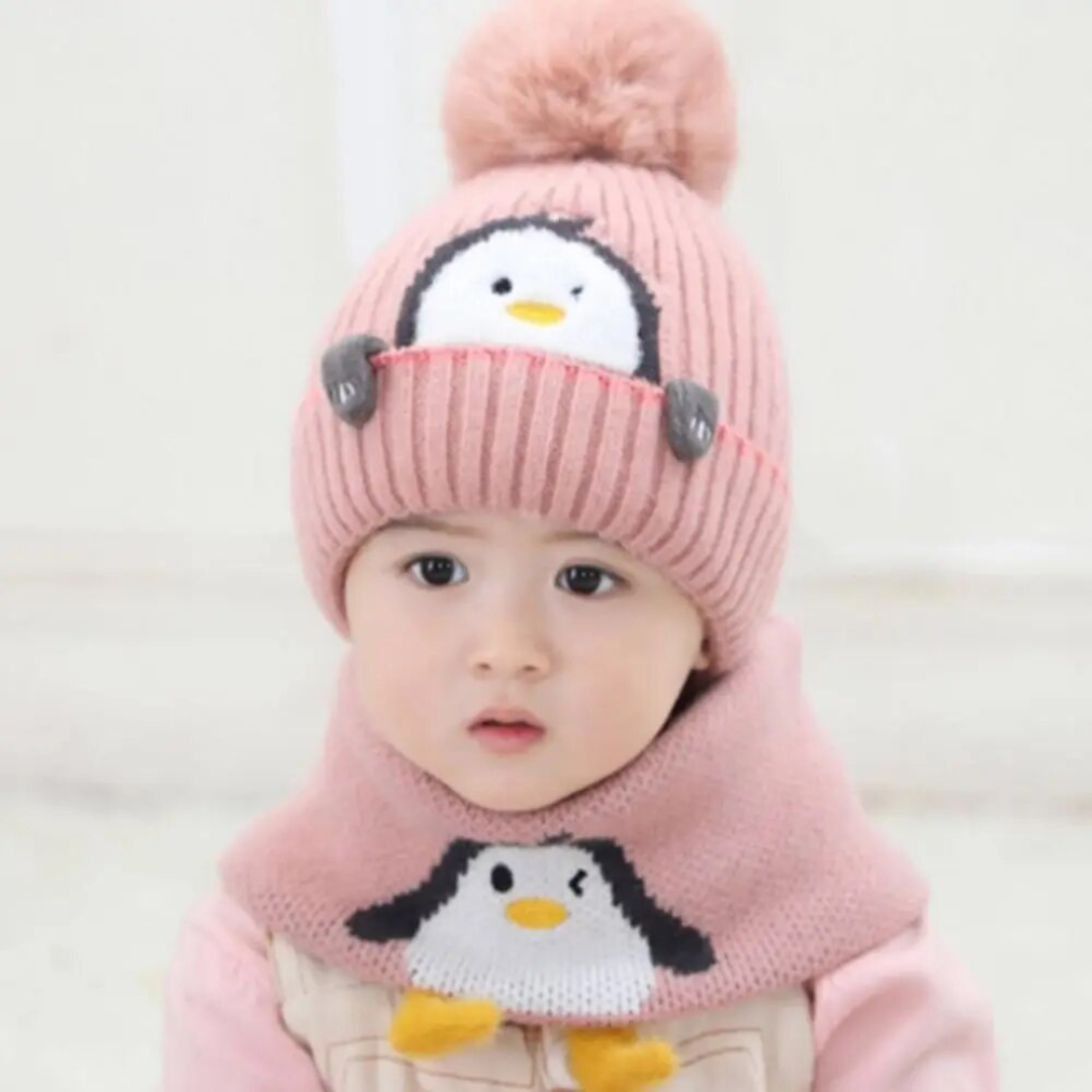 Žieminė kepurė ir šalikas vaikams - Originalu-pigu