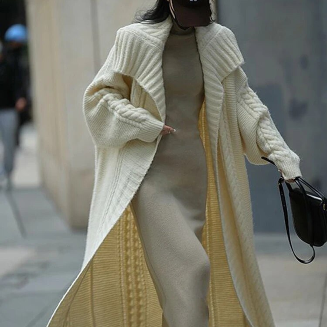 Moteriškas žieminis kardiganas - Originalu-pigu