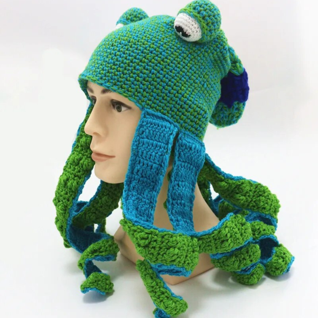 Vyriška kalmaro formos kepurė - Originalu-pigu