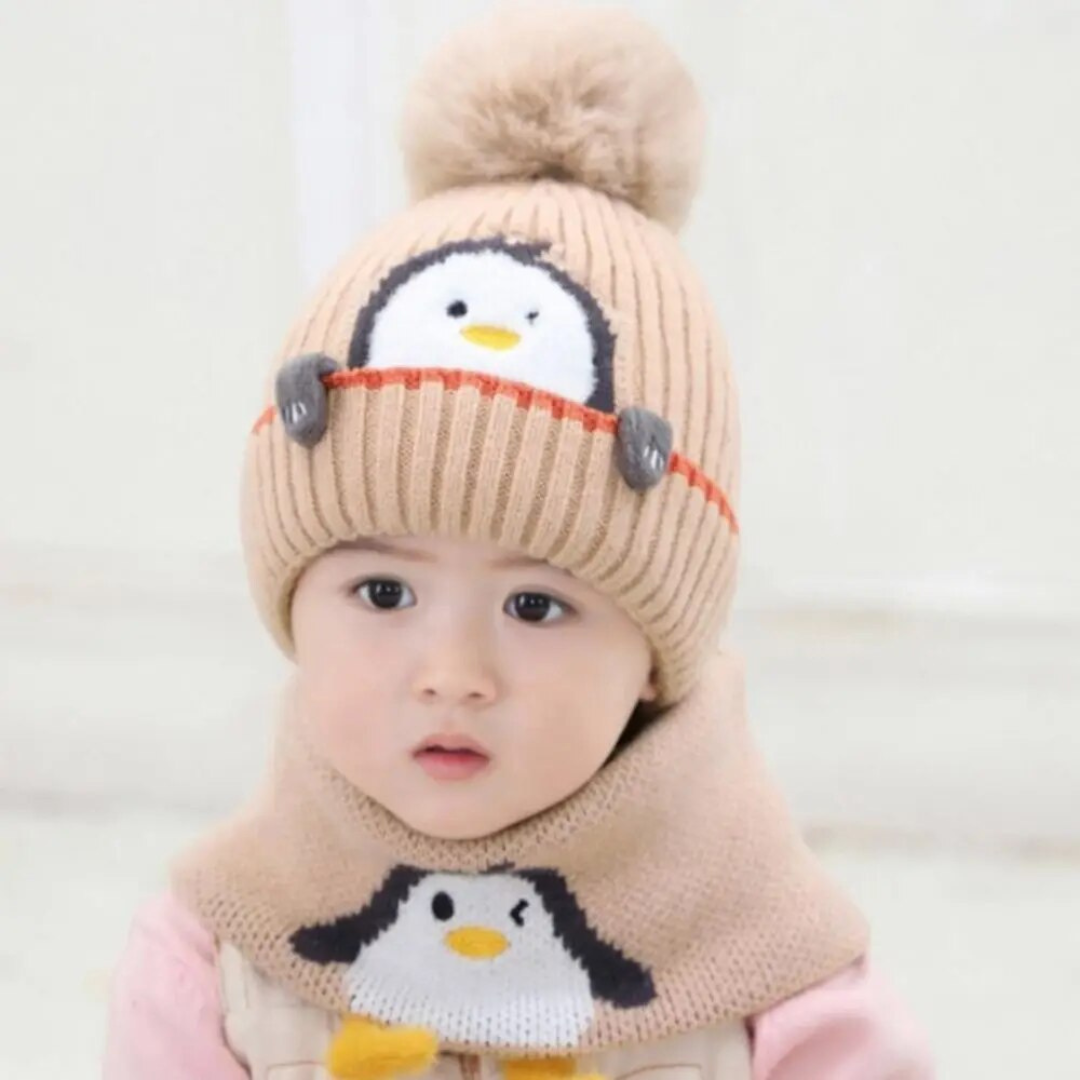 Žieminė kepurė ir šalikas vaikams - Originalu-pigu