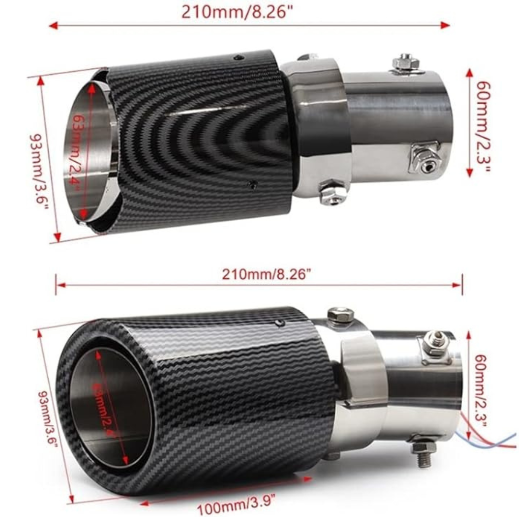 Šviečiantis automobilio duslintuvo antgalis - Originalu-pigu
