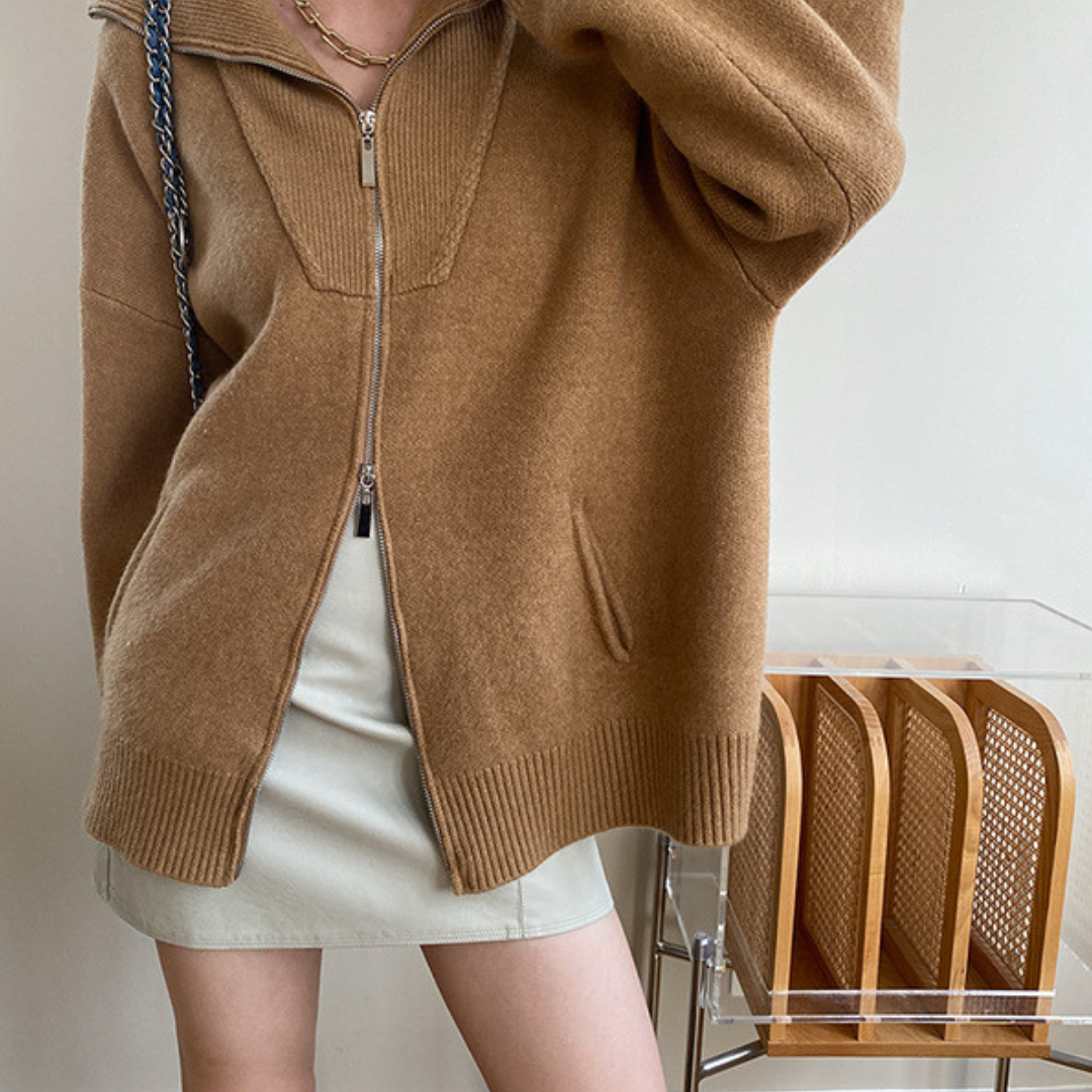 Moteriškas žieminis megztinis - Originalu-pigu