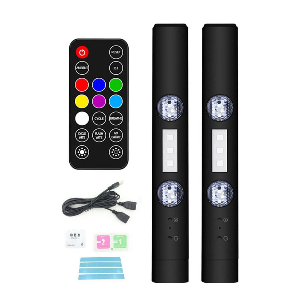 RGB šviestuvas automobiliui - Originalu-pigu