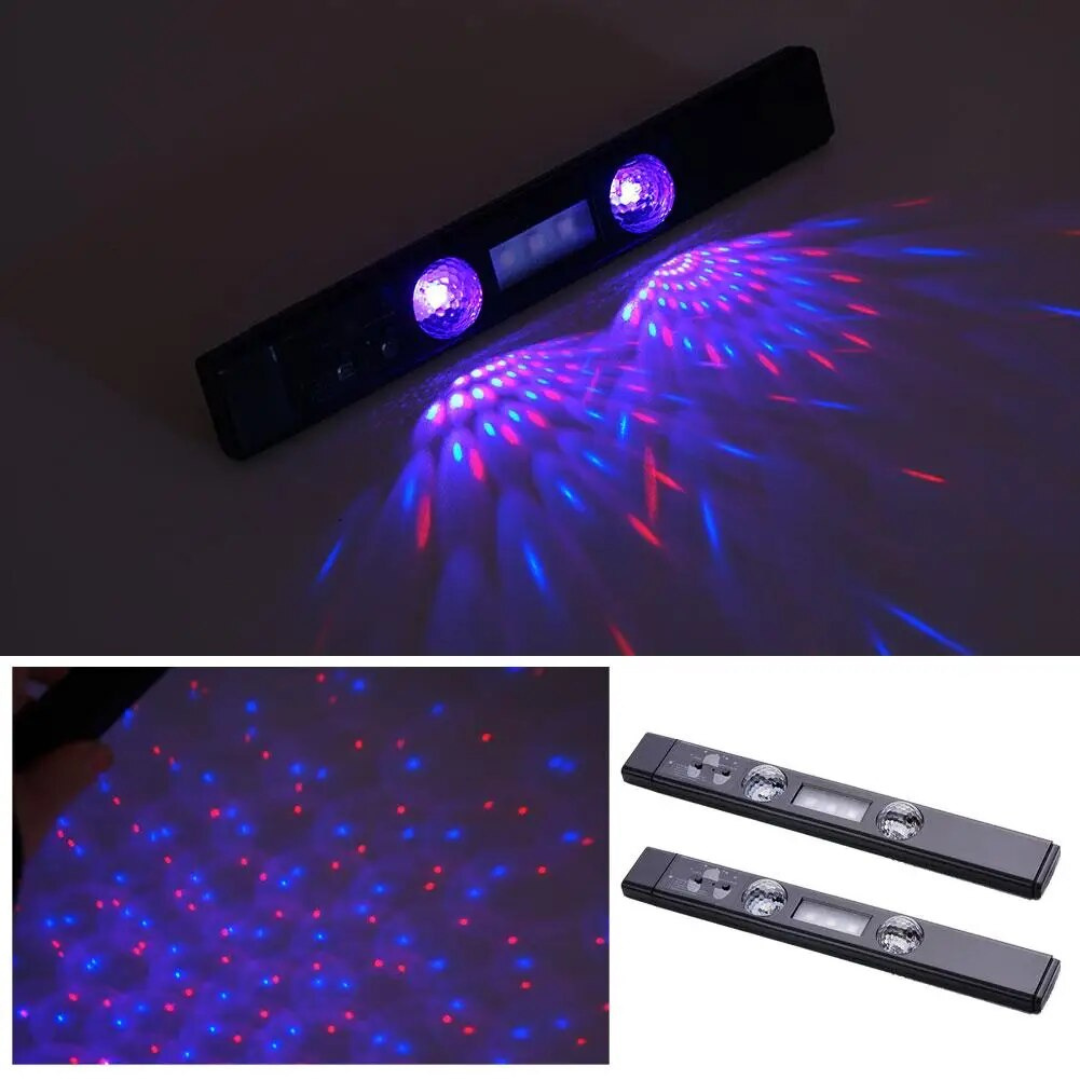 RGB šviestuvas automobiliui - Originalu-pigu