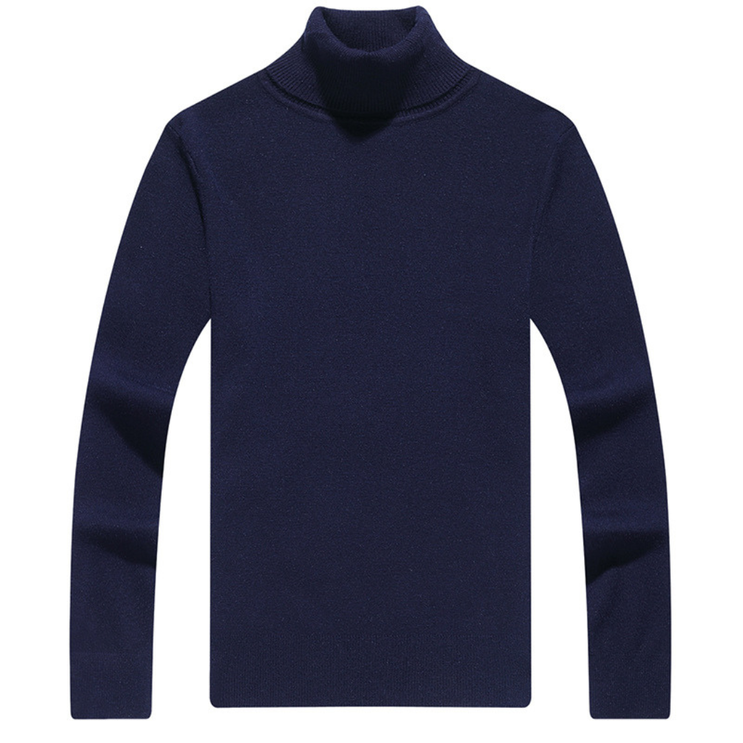 Vyriškas megztinis su aukšta apykakle - Originalu-pigu