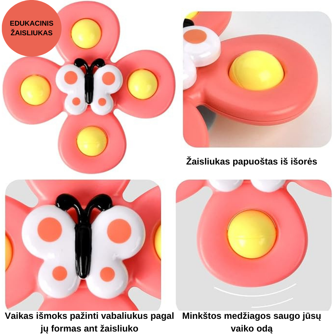 Besisukantys žaisliukai vaikams - Originalu-pigu