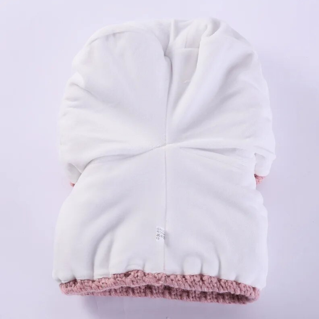 Moteriška kepurė ir šalikas viename - Originalu-pigu