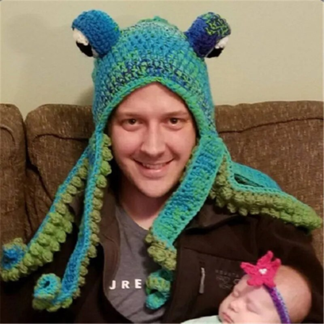 Vyriška kalmaro formos kepurė - Originalu-pigu