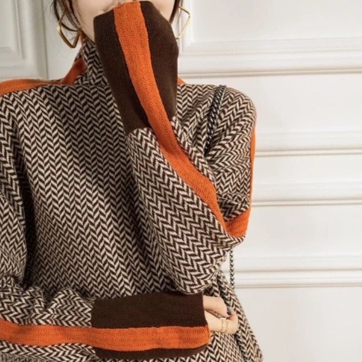 Šiltas moteriškas megztukas - Originalu-pigu