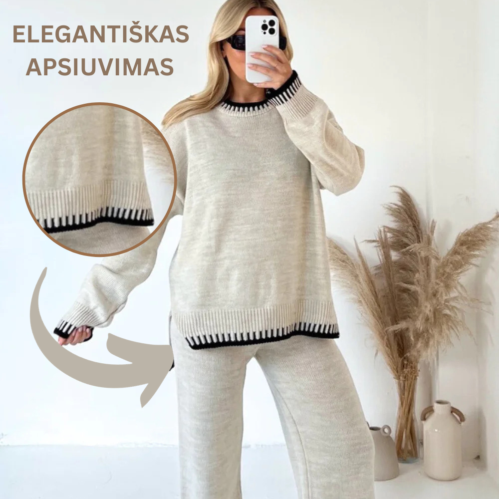 Šiltas moteriškas kostiumėlis - Originalu-pigu