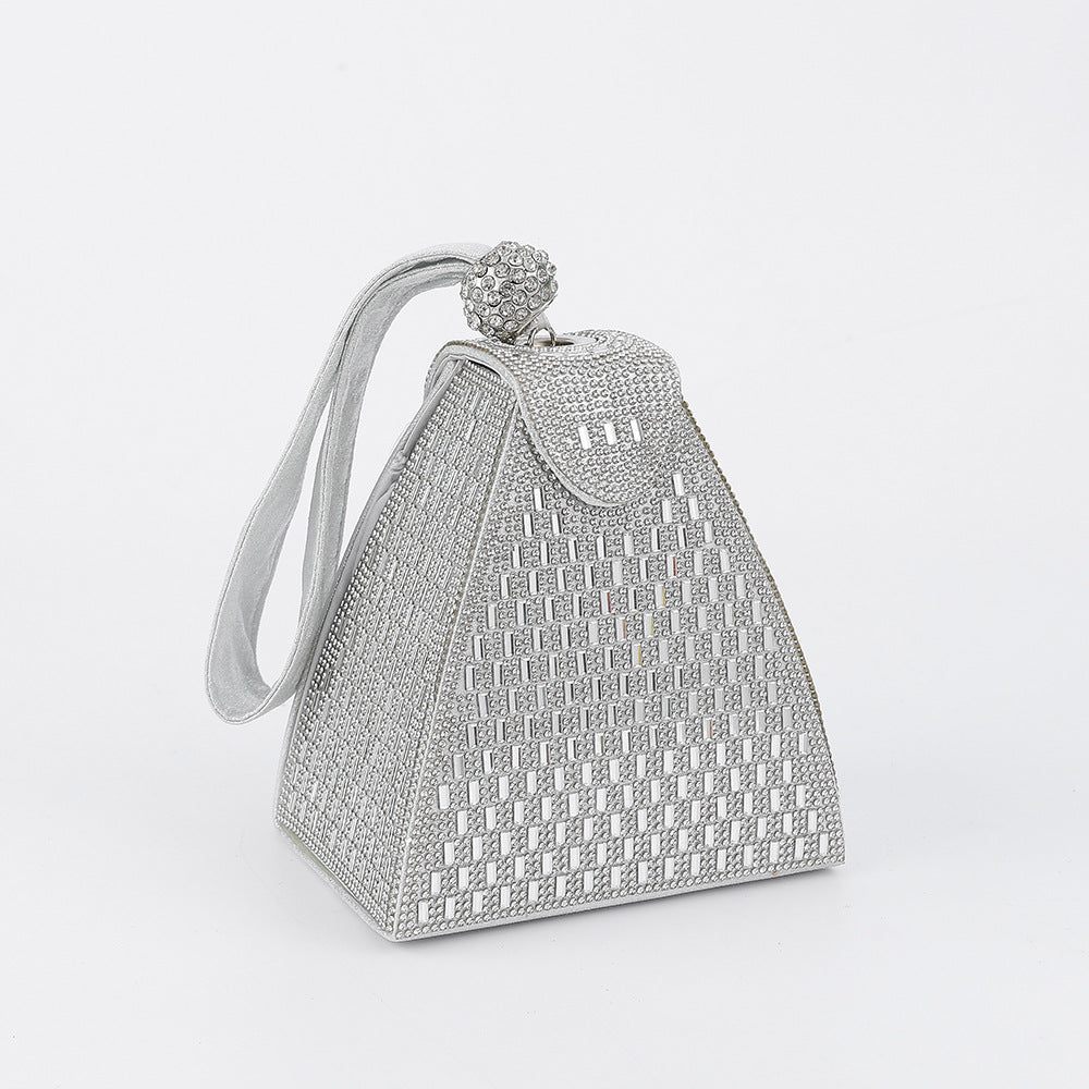 Krištolinės piramidės rankinukas - Originalu-pigu