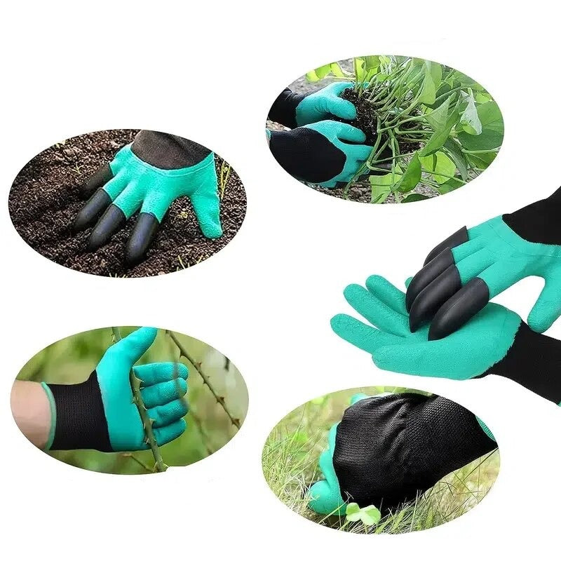 Sodo pirštinės su pakietintais pirštais