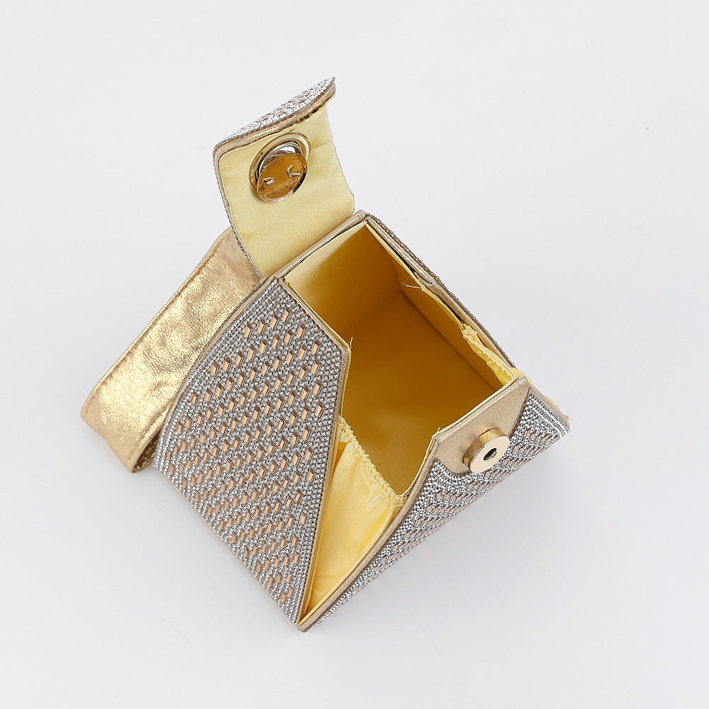 Krištolinės piramidės rankinukas - Originalu-pigu