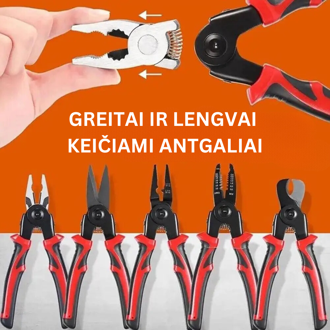 Multifunkcinės replės 5 in 1 - Originalu-pigu