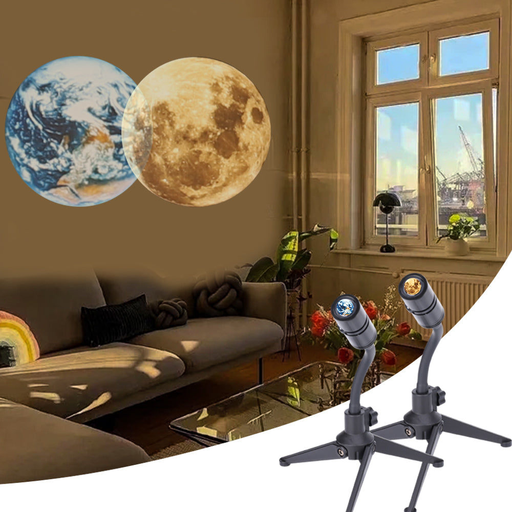 Mėnulio LED projektorius - Originalu-pigu