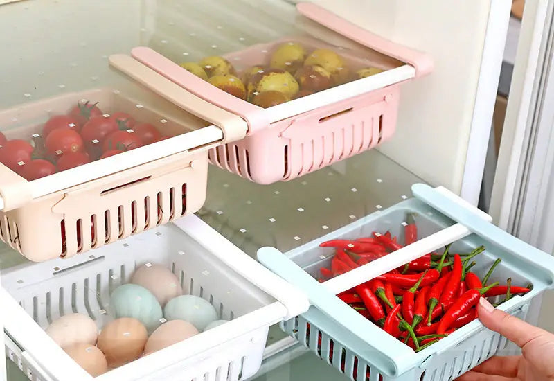 Dėžutės šaldytuvui organizuoti (3 vnt.) - Originalu-pigu