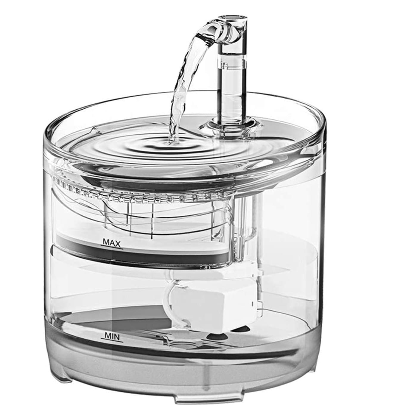 Vandens dubenėlis gyvūnams su sensoriumi ir fontano efektu "NPET™" - Originalu-pigu