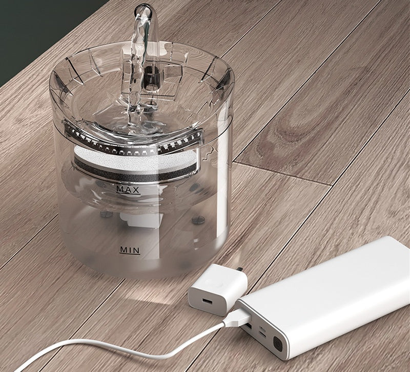 Vandens dubenėlis gyvūnams su sensoriumi ir fontano efektu "NPET™" - Originalu-pigu