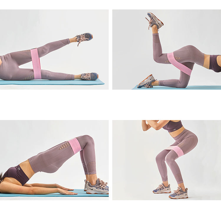 Fitneso gumų komplektas kojoms ir sėdmenims HipWave™ - Originalu-pigu