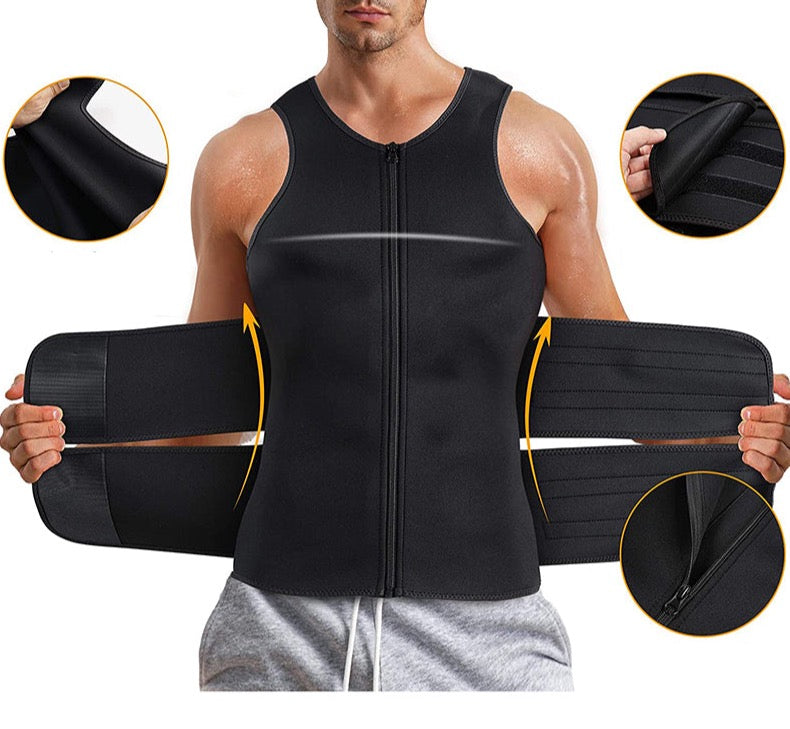 Šildanti fitneso liemenė - Originalu-pigu