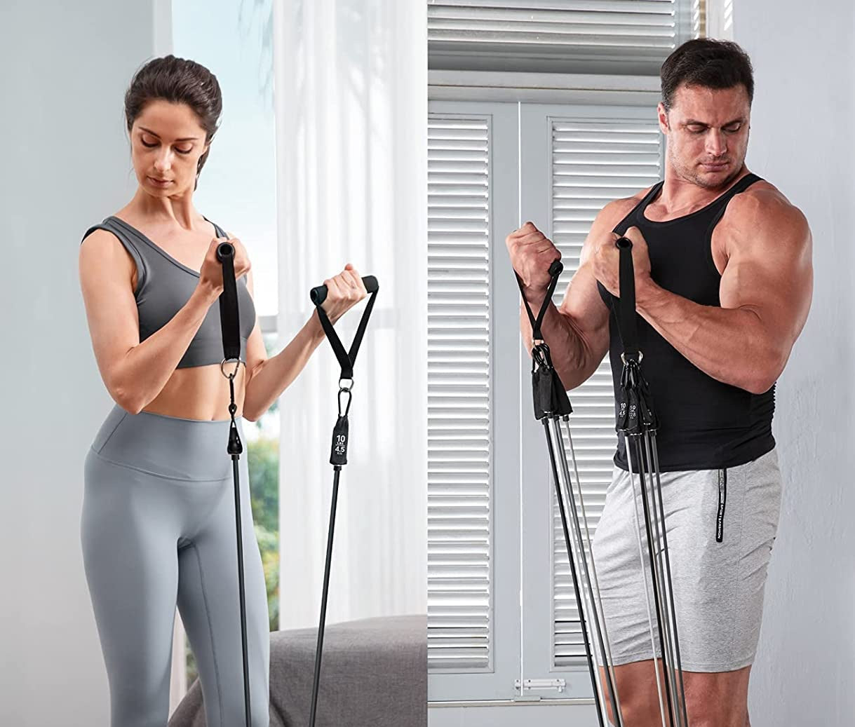 Pasipriešinimą sukuriančios gumos sportui FlexaVibe™ - Originalu-pigu