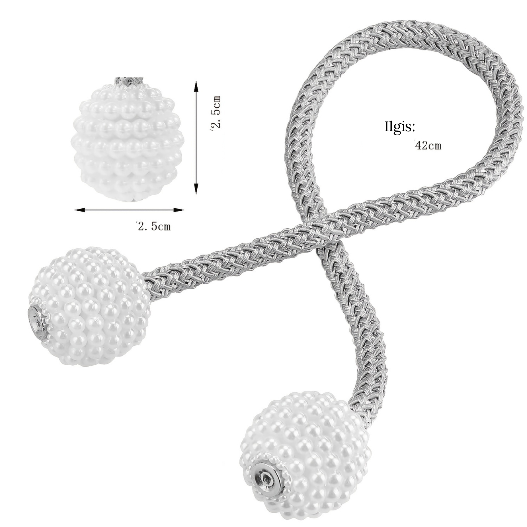 Magnetinis užuolaidų laikiklis (2 vnt.) - Originalu-pigu