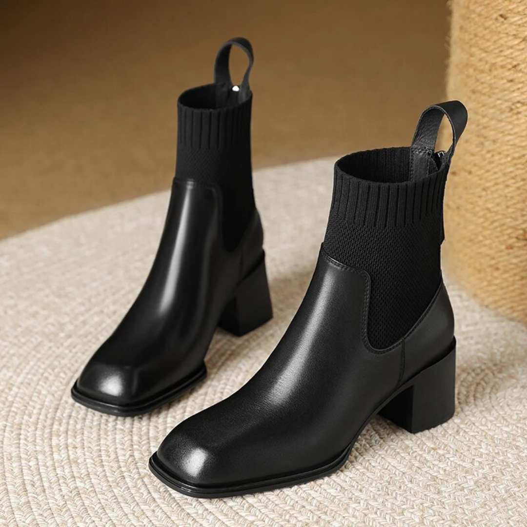 Moteriški minkštos odos žieminiai batai - Originalu-pigu