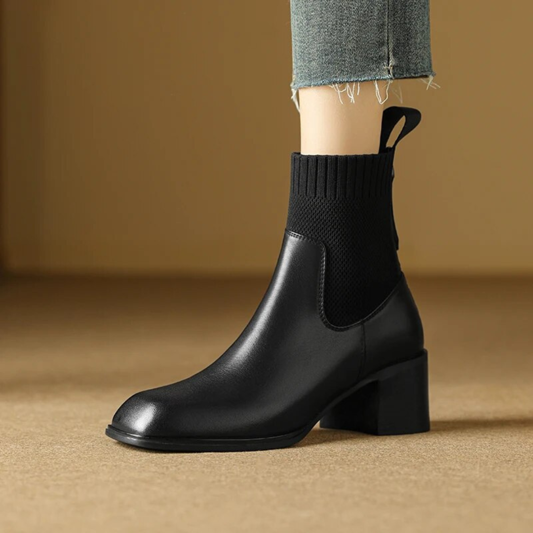 Moteriški minkštos odos žieminiai batai - Originalu-pigu