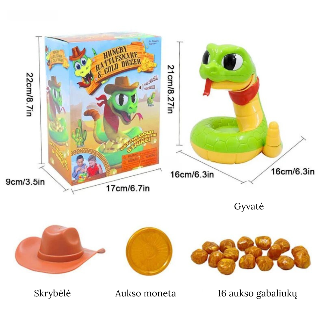 Smagus gyvatės žaidimas - Originalu-pigu