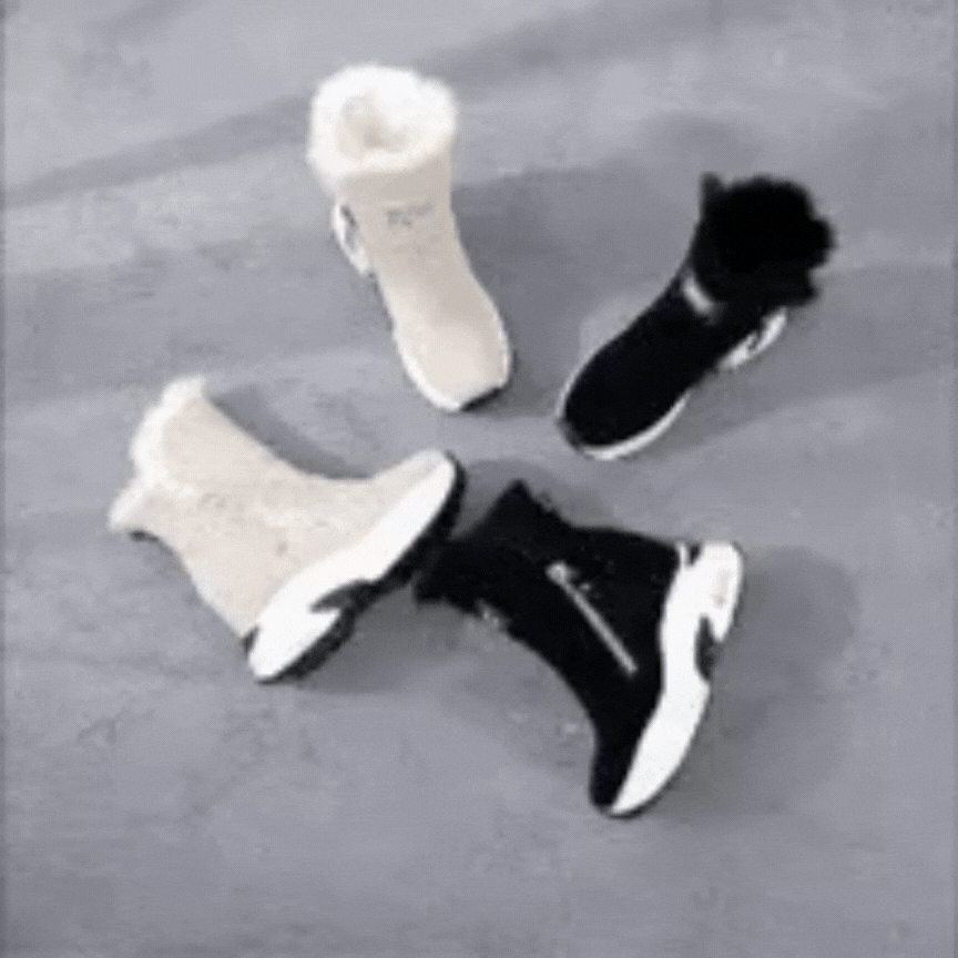 Šilti sportinio stiliaus žieminiai batai moterims - Originalu-pigu