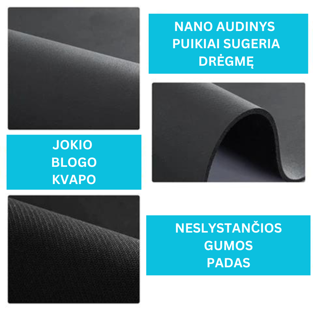 Vandenį sugeriantis kilimėlis virtuvei - Originalu-pigu