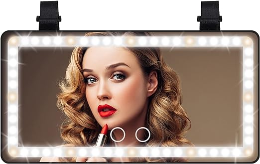 Automobilio veidrodėlis su LED apšvietimu - Originalu-pigu