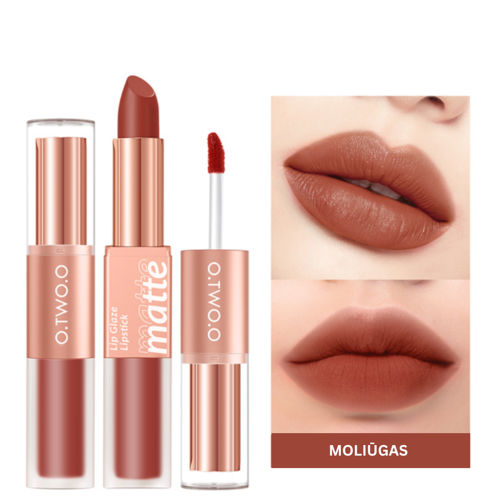 Dvipusis, vandeniui atsparus lūpdažis - Originalu-pigu