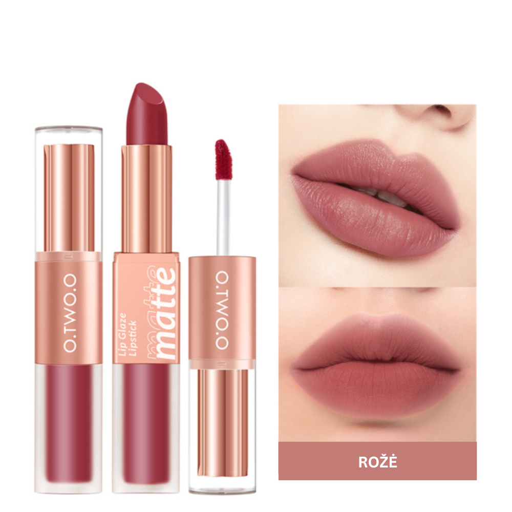 Dvipusis, vandeniui atsparus lūpdažis - Originalu-pigu