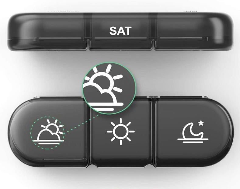 7 dienų tablečių dėžutė - Originalu-pigu