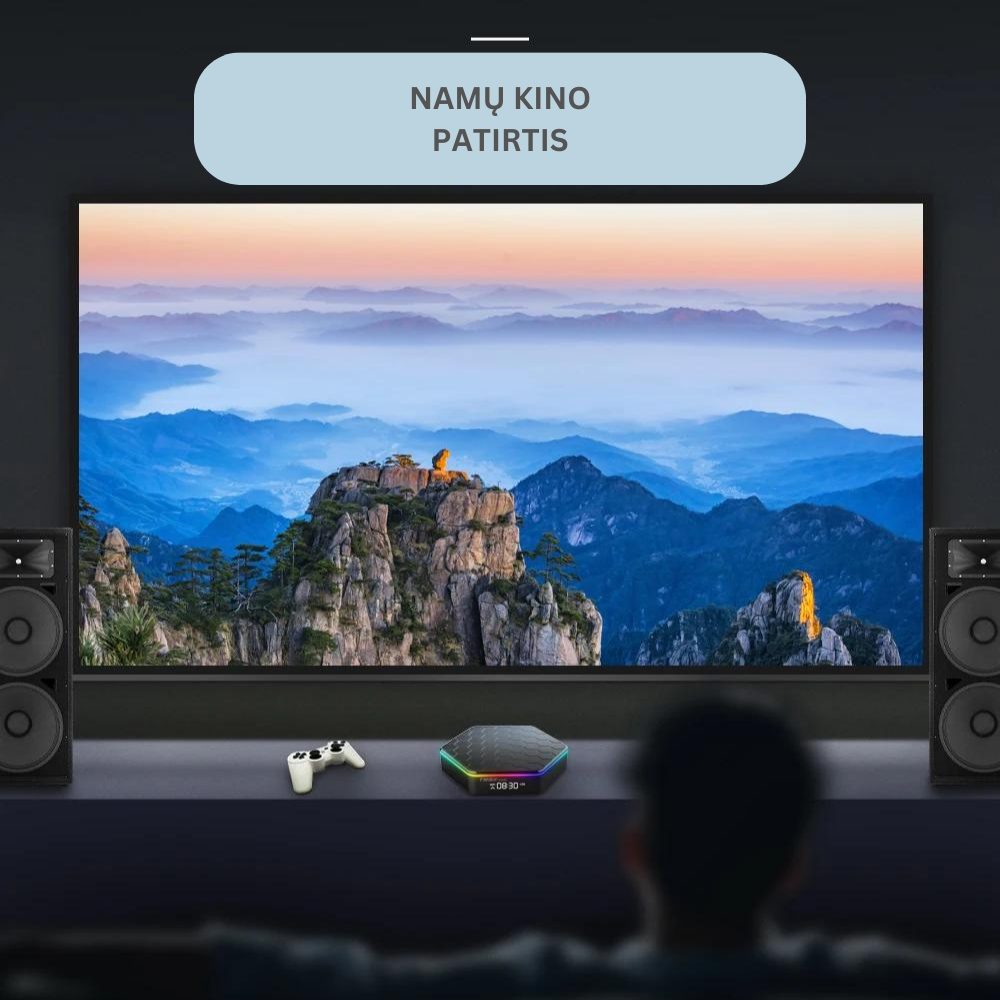 6K TV dėžutė - nemokami kanalai iš viso pasaulio - Originalu-pigu