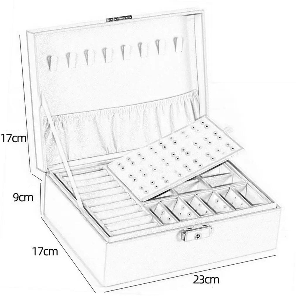 Elegantiška papuošalų dėžutė