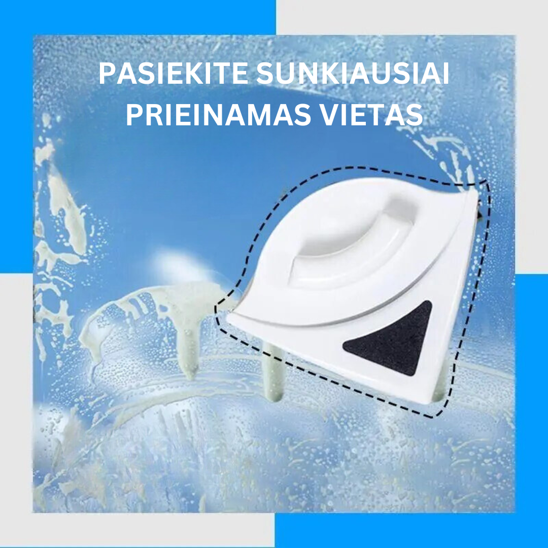 Magnetinis langų valytuvas - Originalu-pigu