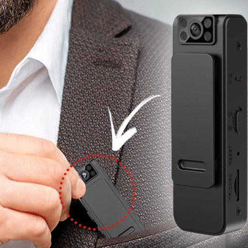 4K prisegama mini kamera - Originalu-pigu