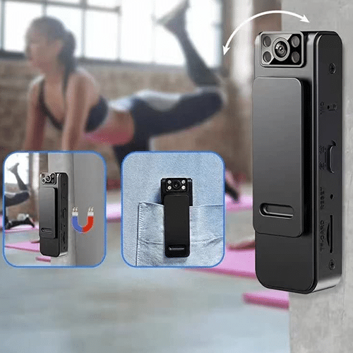 4K prisegama mini kamera - Originalu-pigu