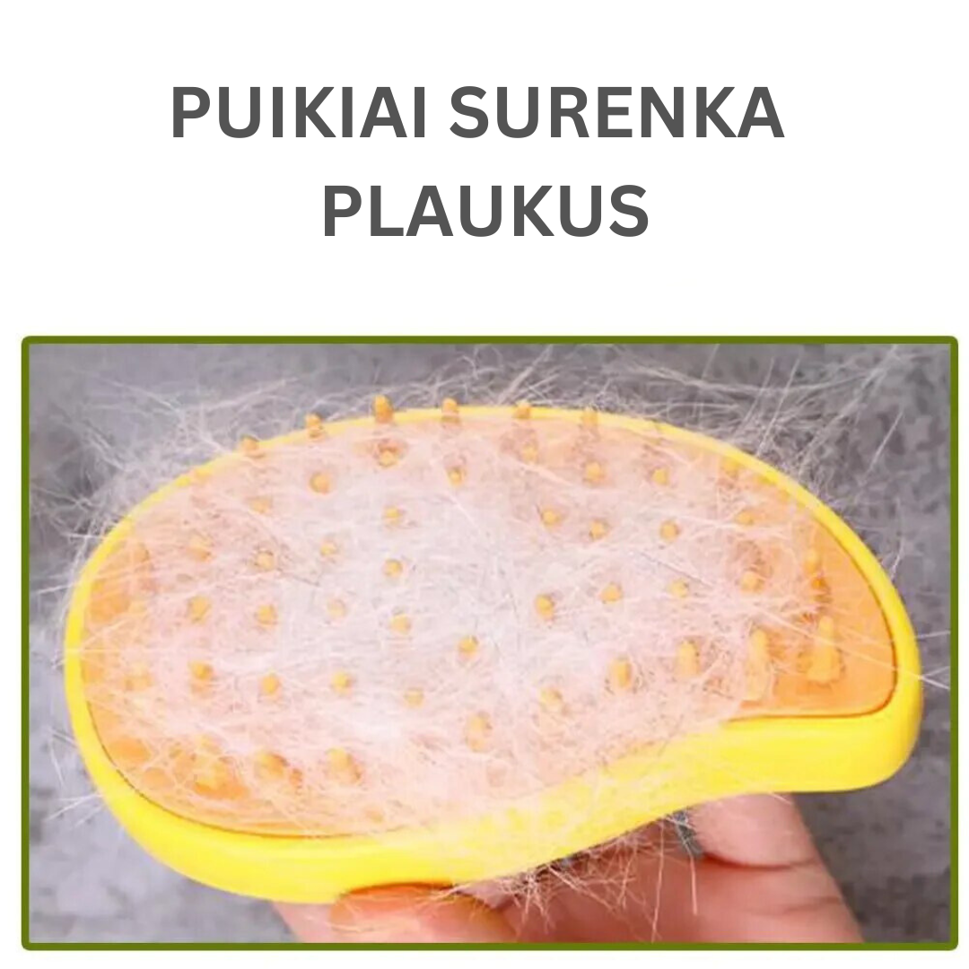 Šukos augintiniams su garais - Originalu-pigu