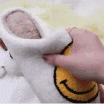 Šiltos šlepetės su šypsena - Originalu-pigu