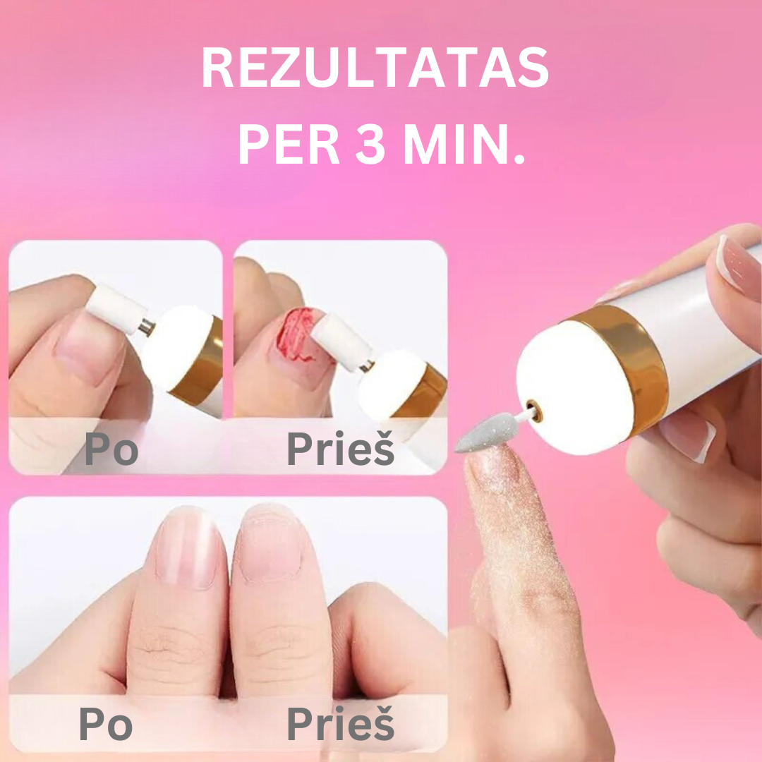 Elektrinis nagų poliruoklis - Originalu-pigu