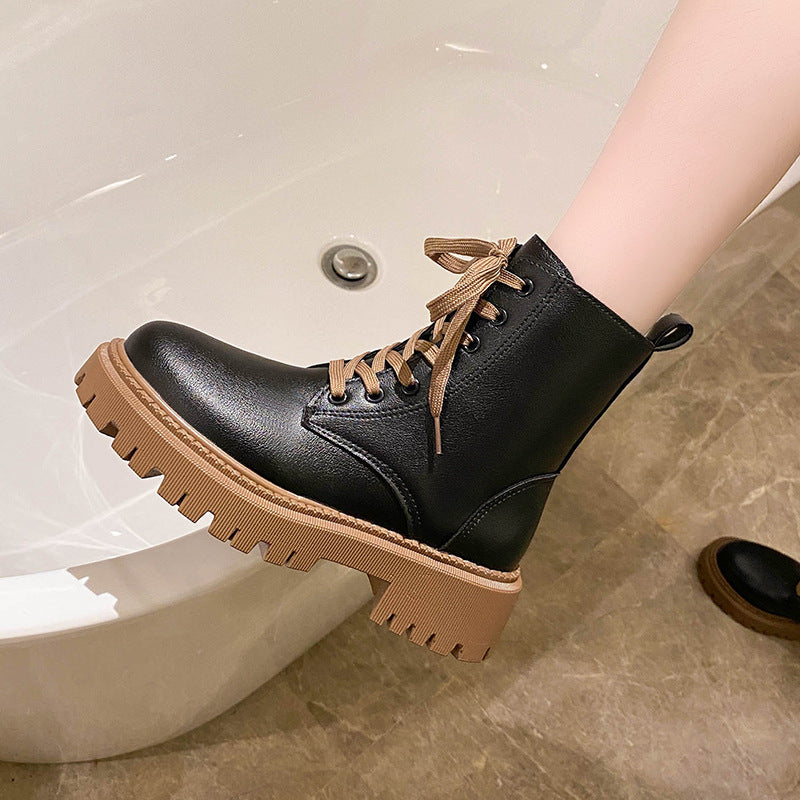 Moteriški platforminiai batai - Originalu-pigu