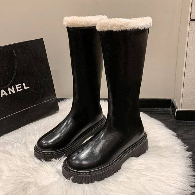 Ilgi moteriški pašiltinti batai - Originalu-pigu