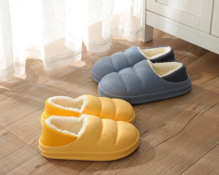 Pliušinės vandeniui atsparios šlepetės - Originalu-pigu