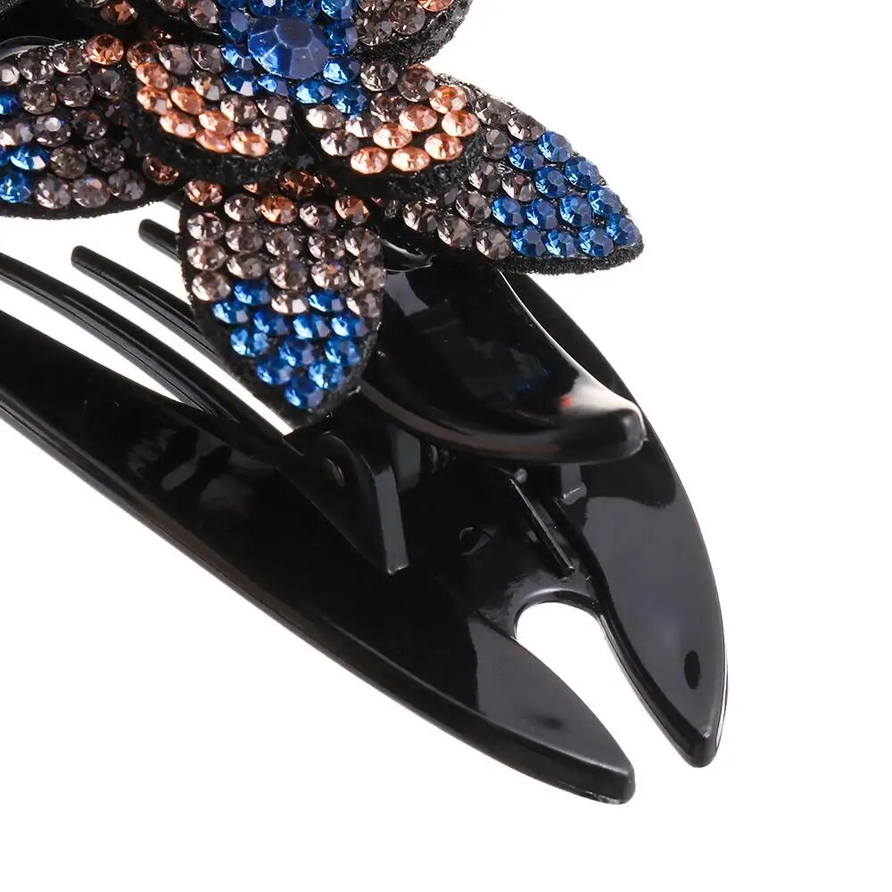 Gėlėtas plaukų segtukas - Originalu-pigu