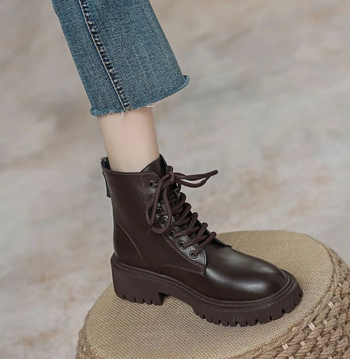 Moteriški vintažiniai auliniai batai - Originalu-pigu