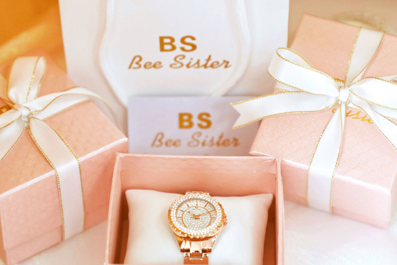 Blizgantis laikrodis su apyranke - Originalu-pigu